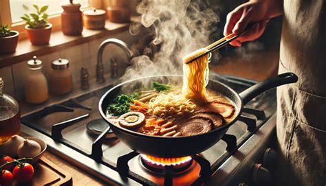how to cook top ramen on a gas stove